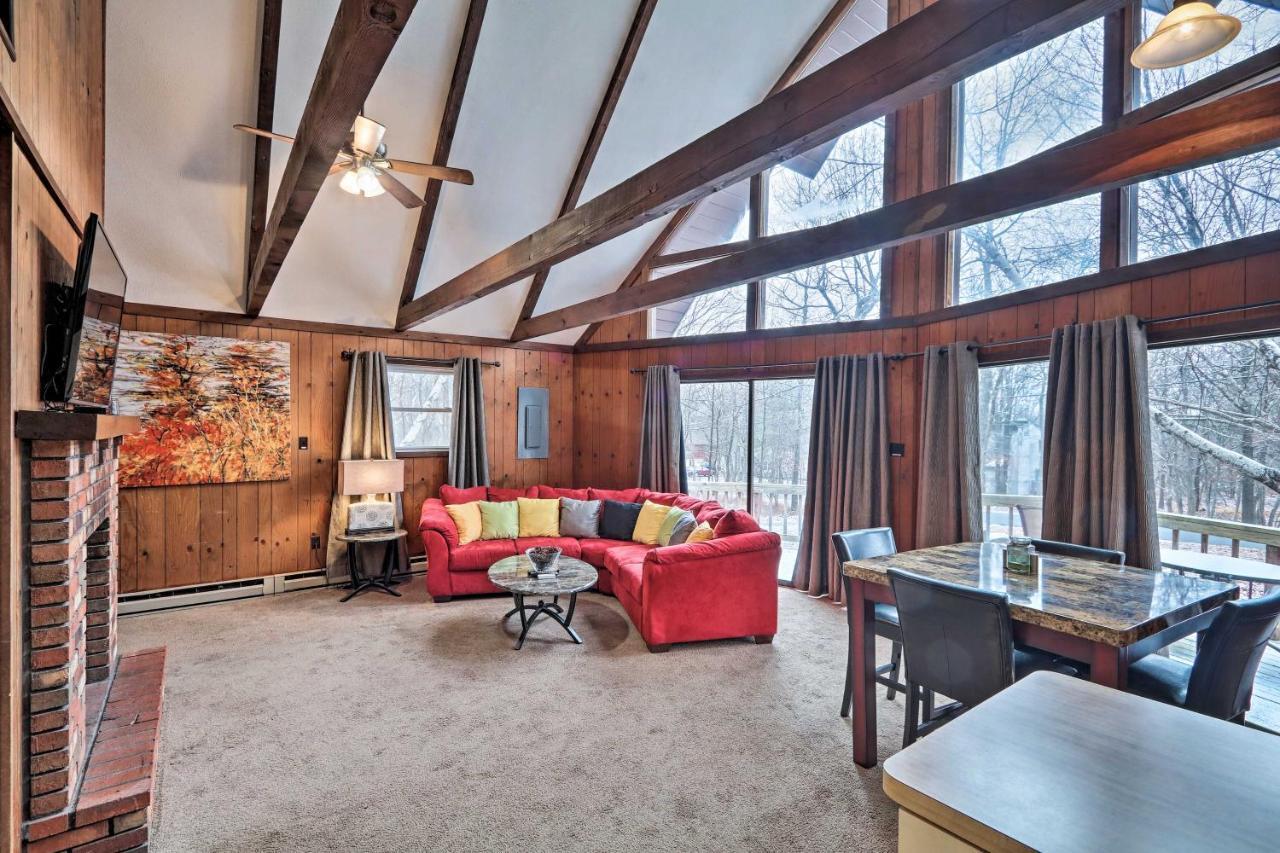 Quiet Poconos Getaway 23 Mi To Camelback Mountain Villa Albrightsville Exterior foto
